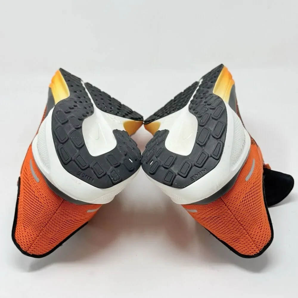 Nike Air Zoom Pegasus 41 Sneakers Mens 11 Safety Orange Black Running Shoes